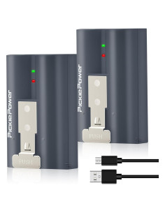 Paquete de 2 Baterías Recargables Pickle Power 6040mAh para Ring