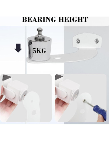 Soporte de Pared de Esquina Metal Voyaux para Wyze Cam - Paquete de 2