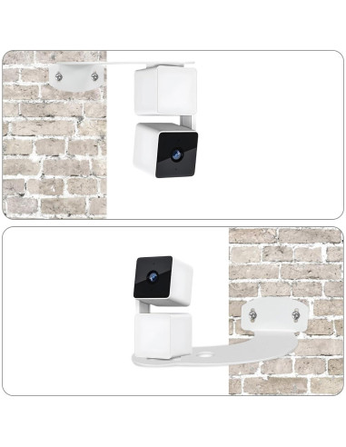 Soporte de Pared de Esquina Metal Voyaux para Wyze Cam - Paquete de 2