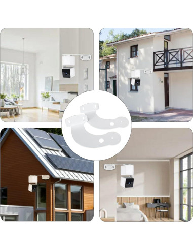 Soporte de Pared de Esquina Metal Voyaux para Wyze Cam - Paquete de 2