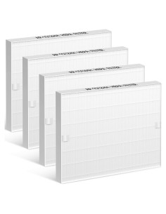 Paquete de 4 Filtros HEPA Midiex AP-1512HH para Purificadores
