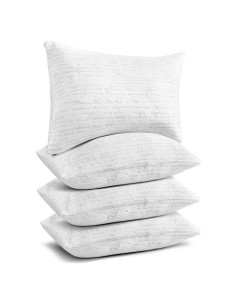 Almohadas de Espuma de Memoria Clara Clark Reina - Juego de 4