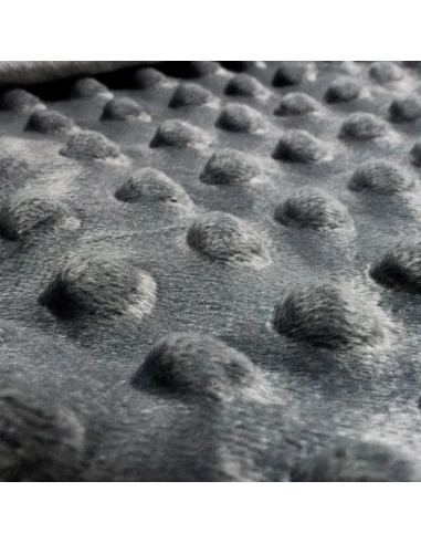 Manta con peso reversible ALANSMA 6.8 kg gris 203x152 cm