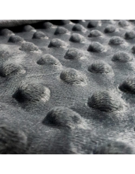 Manta con peso reversible ALANSMA 6.8 kg gris 203x152 cm