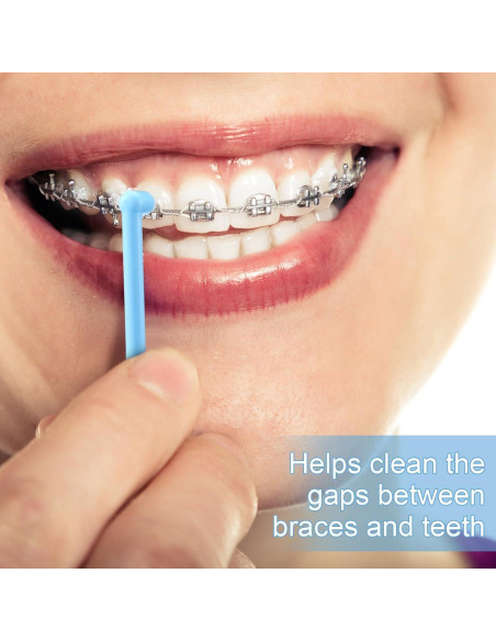 48 Cepillos de Dientes con Punta Final Qinyoung - Limpieza Detallada