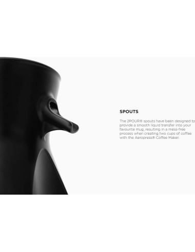 Accesorio Doble Presión 2POUR para Aeropress y Delter Coffee