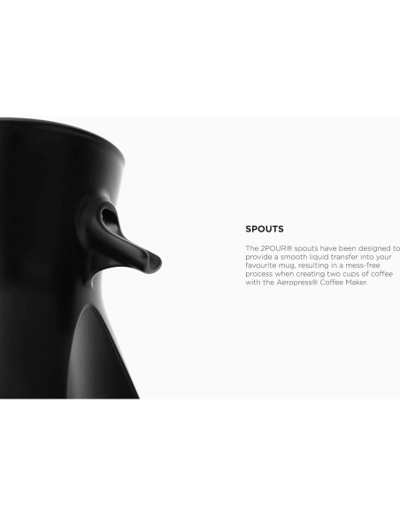 Accesorio Doble Presión 2POUR para Aeropress y Delter Coffee