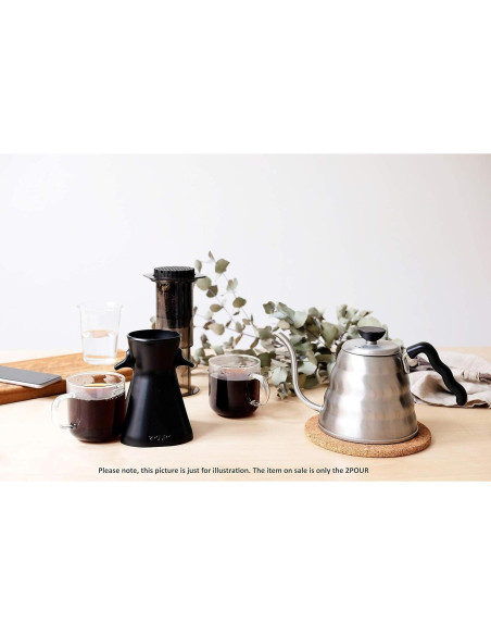 Accesorio Doble Presión 2POUR para Aeropress y Delter Coffee