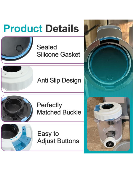 Tapa de dispensación Ninja Swirl Creami NC700 - Repuesto 10g Tapa de dispensación Ninja Swirl Creami NC700 - Repuesto 10g