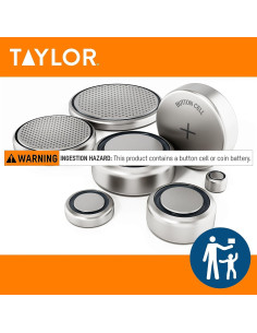 Termómetro Digital Ajustable Taylor 9832 para Carne y BBQ 2