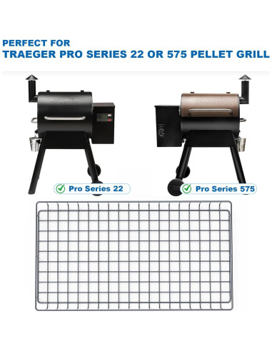 Estante Inferior de Parrilla Traeger Pro Series 22/575 - Metal Duradero