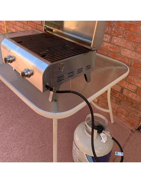 Regulador de Gas Universal SHINESTAR 2 Pies con Manguera