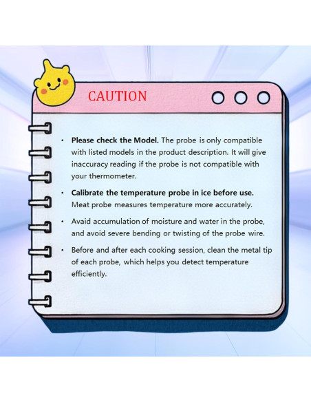 Sonda de Reemplazo para Termómetro de Carne Thermopro 17cm