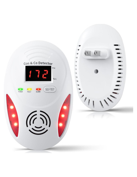 Detector de Monóxido de Carbono y Gas Natural Vilfet KH218A