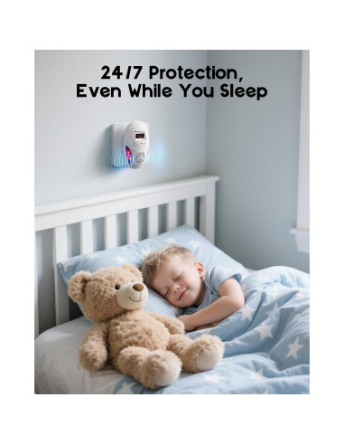 Detector de Monóxido de Carbono y Gas Natural Vilfet KH218A