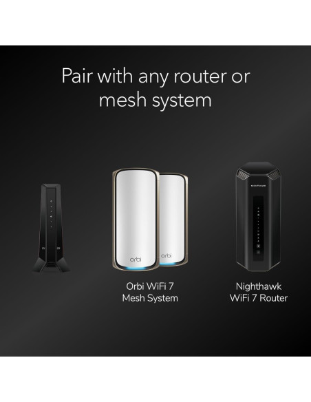 Módem de Cable NETGEAR Nighthawk DOCSIS 3.1 2Gbps
