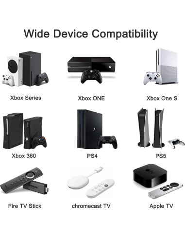 Conmutador HDMI 5 Puertos ZUZONG 4K 60Hz Control Remoto