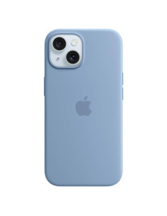 Funda de Silicona Apple iPhone 15 MagSafe Azul Invierno