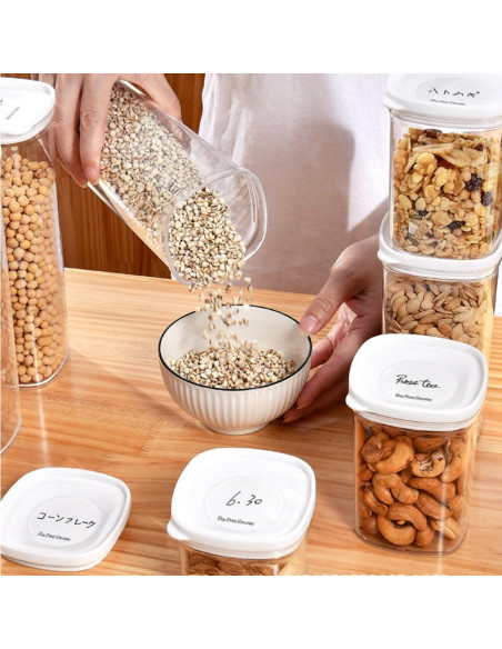 Contenedor de Alimentos Hermético Komost 1000ml - Ideal para Cereal y Granos