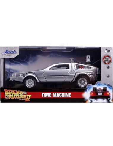 Jada Toys Coche Máquina del Tiempo Regreso al Futuro 1:32