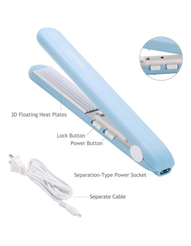 Sellador de Bolsas Manual Karidge 20W Azul - Gadget de Cocina