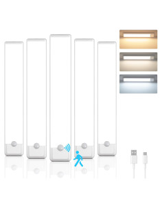 Luz de Gabinete Inalámbrica YLXS 20 cm con Sensor de Movimiento