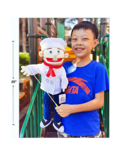 Marioneta de Mano Chef Rodayna 63.5 cm para Niños 2