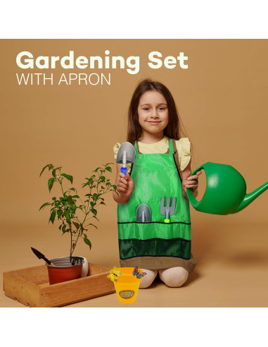 Juego de Jardinería para Niños 15 Piezas 4E's Novelty