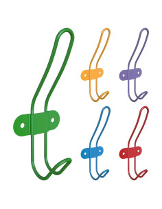 Ganchos de Pared Coloridos Tibres para Niños - Juego de 5