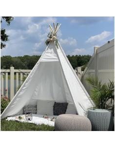 Tienda Teepee Grande 2.13 m Betterhood para Adultos y Niños 2