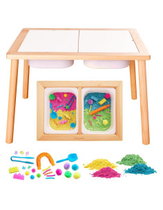 Mesa Sensorial Creativity for Kids con Kit de Fiesta 29 Piezas