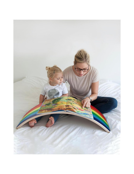 Tablero de Equilibrio de Madera nonogo 88.9 cm para Niños y Adultos