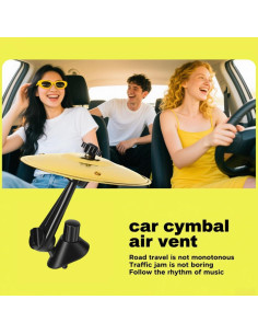 Cymbal de coche COMTAR QCB para ventilación - Oro 2