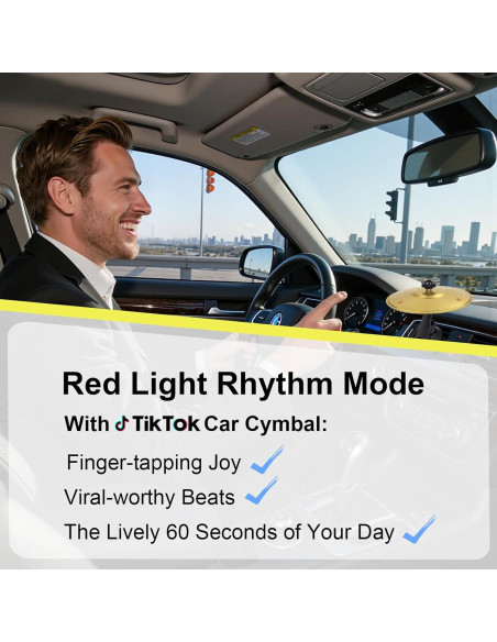 Cymbal de coche COMTAR QCB para ventilación - Oro