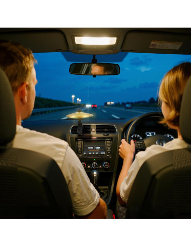Cymbal de coche COMTAR QCB para ventilación - Oro