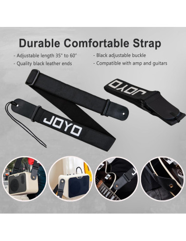 Amplificador de Bajo JOYO MA-10B 10W Portátil con Correa