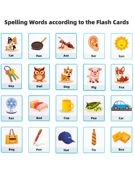 Rompecabezas Magnético de Letras Montessori YUNHE OVNI 0.55 kg