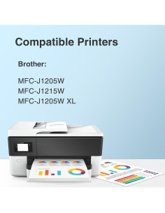 Cartuchos de tinta LC404 Faslvink compatibles para impresora Brother 2