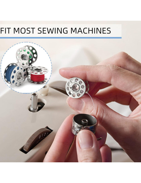 25 Bobinas de Metal TKYZMS para Máquina de Coser - Clase 15