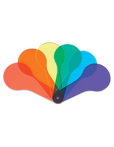 Conjunto de 6 Remos Transparentes de Color JJLFresheners