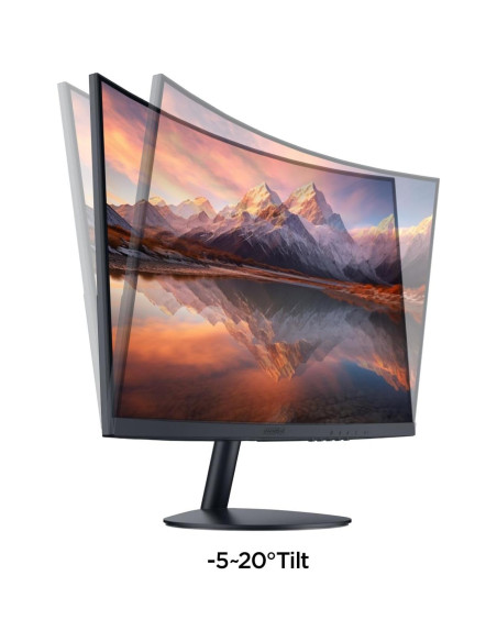 Monitor Curvo KOORUI 24" Full HD 1080P 100Hz 1500R