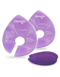 Paquetes de Gel Frío y Caliente NEWGO para Lactancia - 2 Unidades