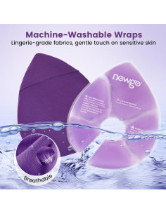 Paquetes de Gel Frío y Caliente NEWGO para Lactancia - 2 Unidades 2