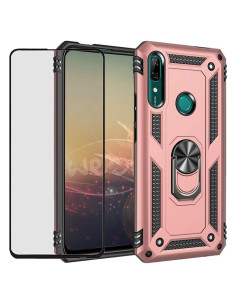 Funda híbrida rosa para Huawei P Smart Z / Y9 Prime 2019 con soporte