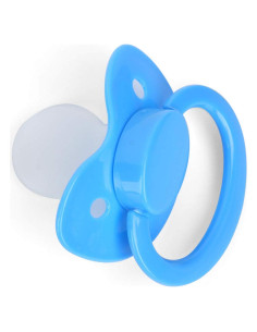 Chupete Adulto Grande Silicona Grado Alimenticio Azul