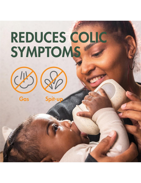 Botellas Anticólico Boon Nursh 8 Oz Silicona Segura Verde