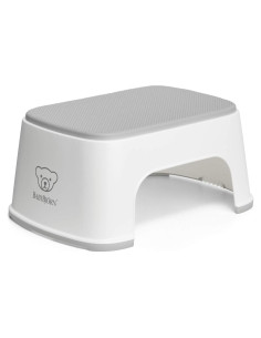 Escalón BabyBjrn Blanco/Gris Antideslizante para Baño