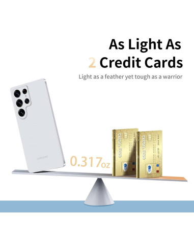 Funda Ultra Delgada LITNEMC para Samsung Galaxy S25 Ultra 6.9"