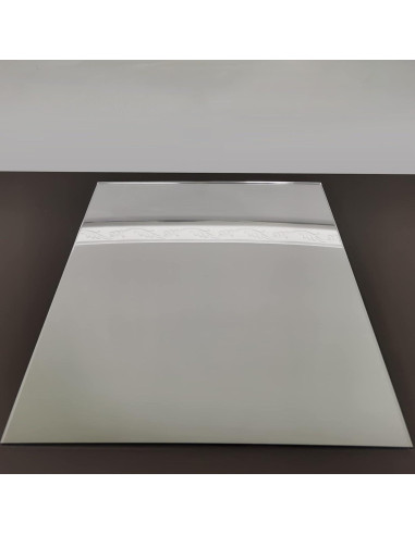 Espejo acrílico rectangular FixtureDisplays 20x16 pulgadas a prueba de roturas