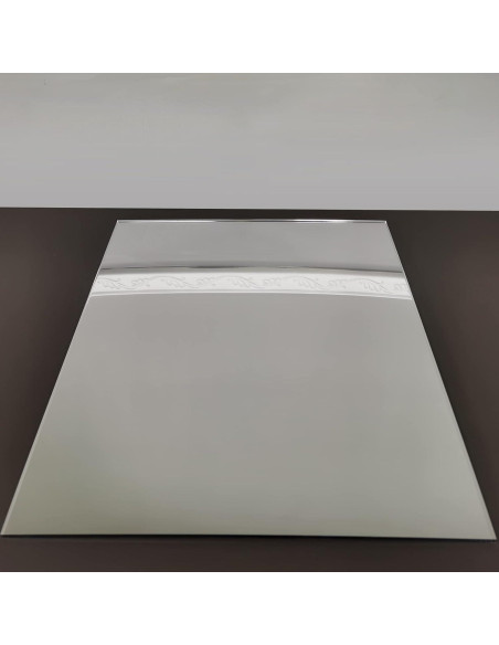 Espejo acrílico rectangular FixtureDisplays 20x16 pulgadas a prueba de roturas